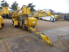 Haldex/AMSS 3000 litre agricultural sprayer 2 axle, c/w extending booms,Perkins diesel pump, etc.