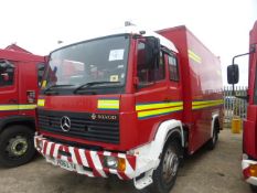 Mercedes 1324 Foam /chemical transport vehicle Fire Engine