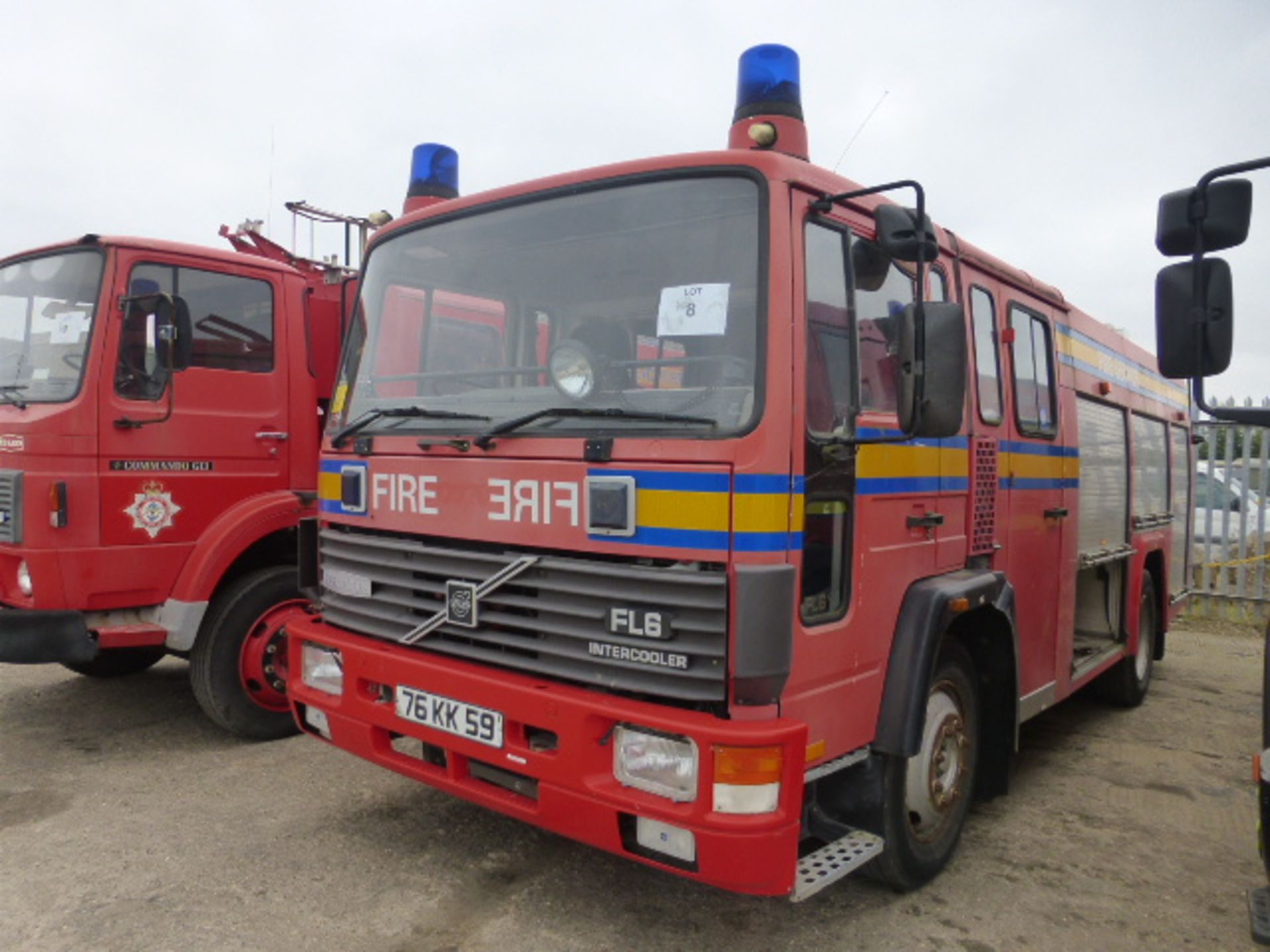 Volvo FL6-14 HCB-ANGUS Fire / Rescue vehicle Fire Engine