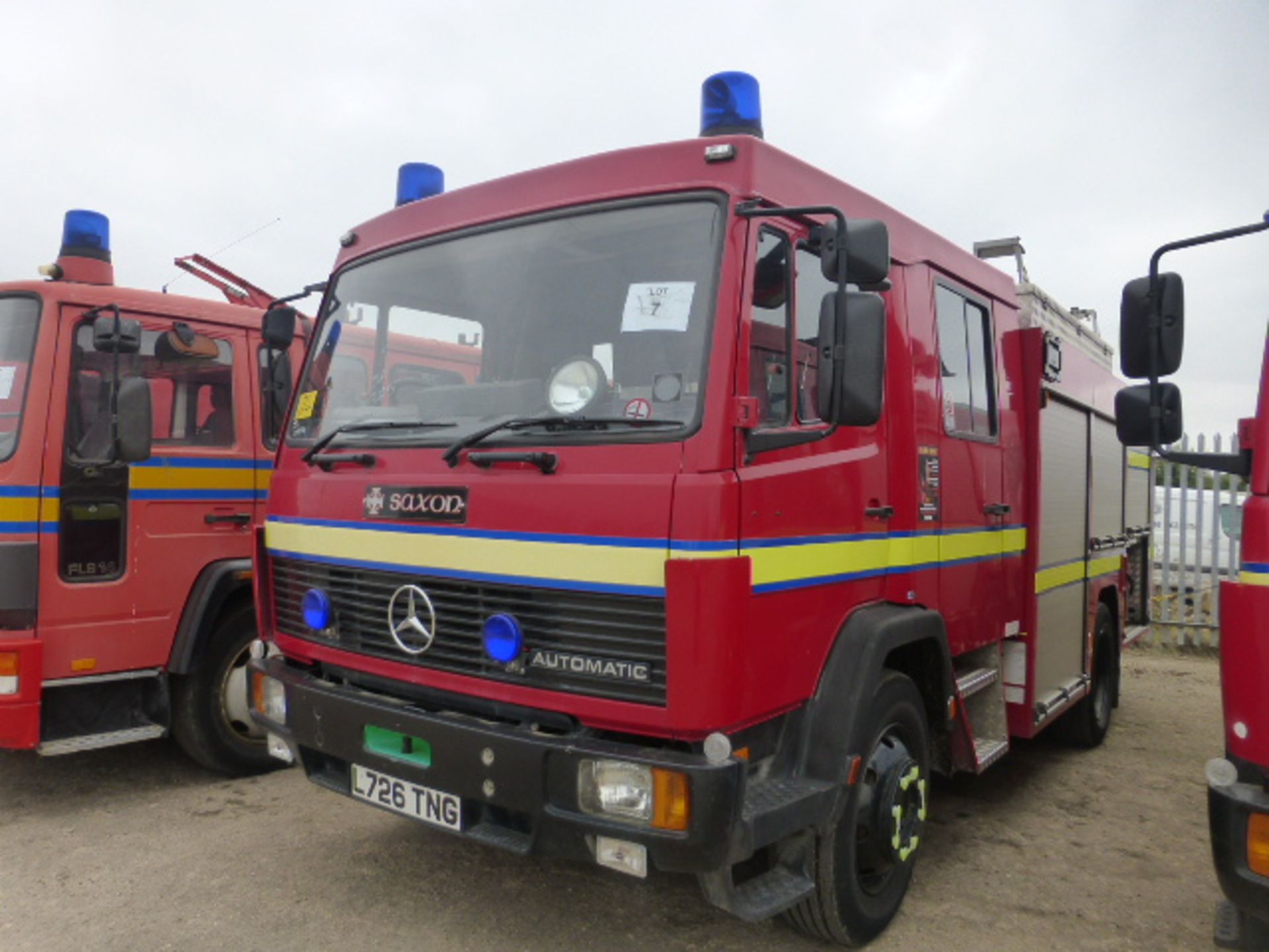 Mercedes 1124 Saxon Fire / Rescue vehicle Fire Engine