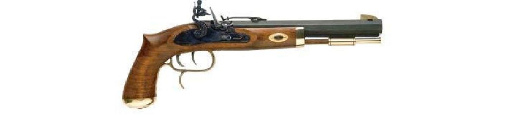 Most of the early mountain men and traders carried a single-barreled pistol and they were popular