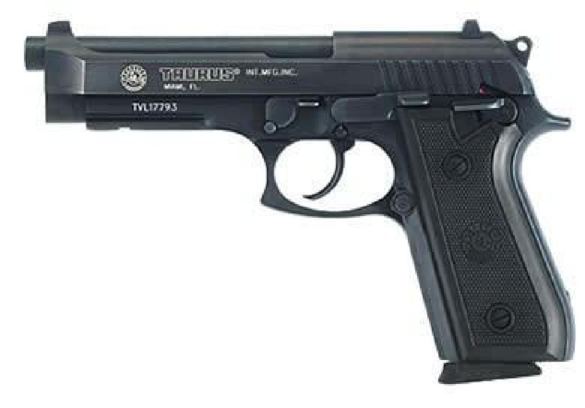 FAMILY:PT Pistol Series   MODEL:PT-92   TYPE:Semi-Auto Pistol   ACTION:Double / Single Action