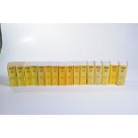 Sixteen volumes of Wisden's Cricketer's Almanack
Paperback versions from 1986-1996,