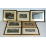 Seven Brocklehurst Whiston Macclesfield silk pictures
To include Paddlers Pool, Gawsworth Hall,