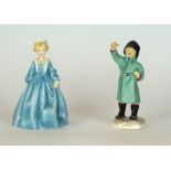 Two Royal Worcester figurines