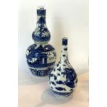 A Chinese blue and white double Gourd vase,
