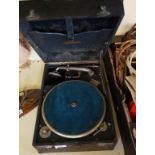 A vintage Atonia record player.