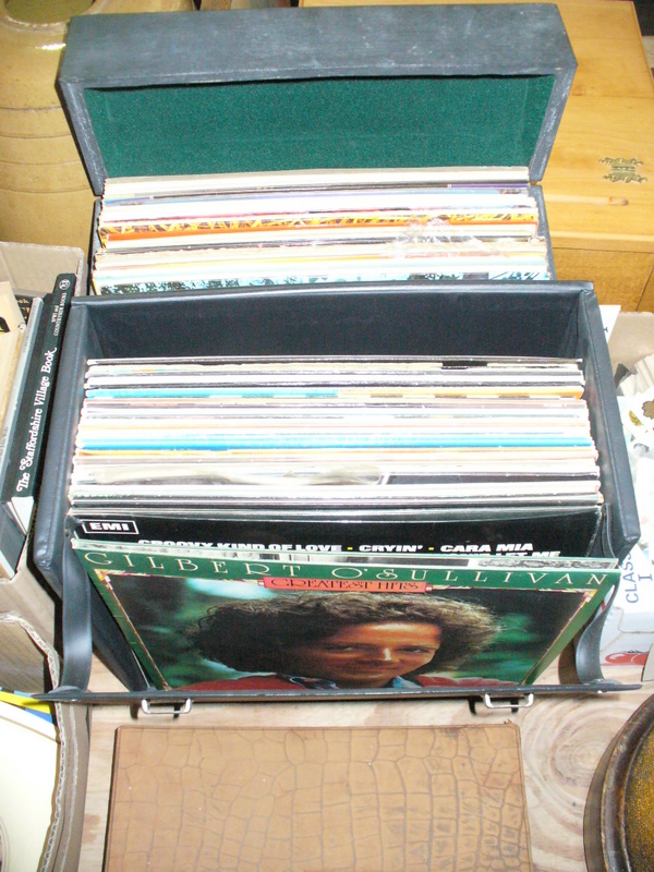 A Collection of LP's to 2 cases , Spandau Ballet  other 1980's and easy listening.