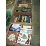 4 Boxes of books, antique and collectors reference, etc.