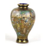 A Japanese Satsuma vase, Meiji Period (1868-1912)
Of shouldered ovoid form extending to a