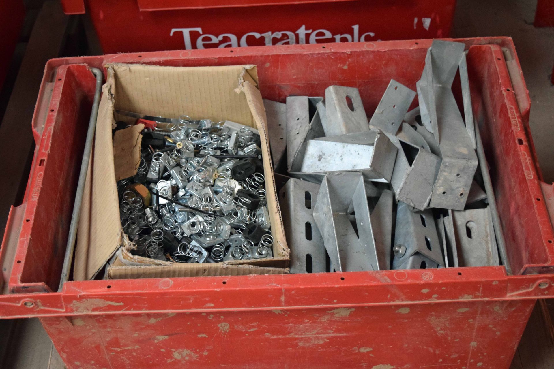 Four Tea Crates containing Mounting Brackets & Fixings for Solar Panel Erection (As Photographed) - Image 3 of 5