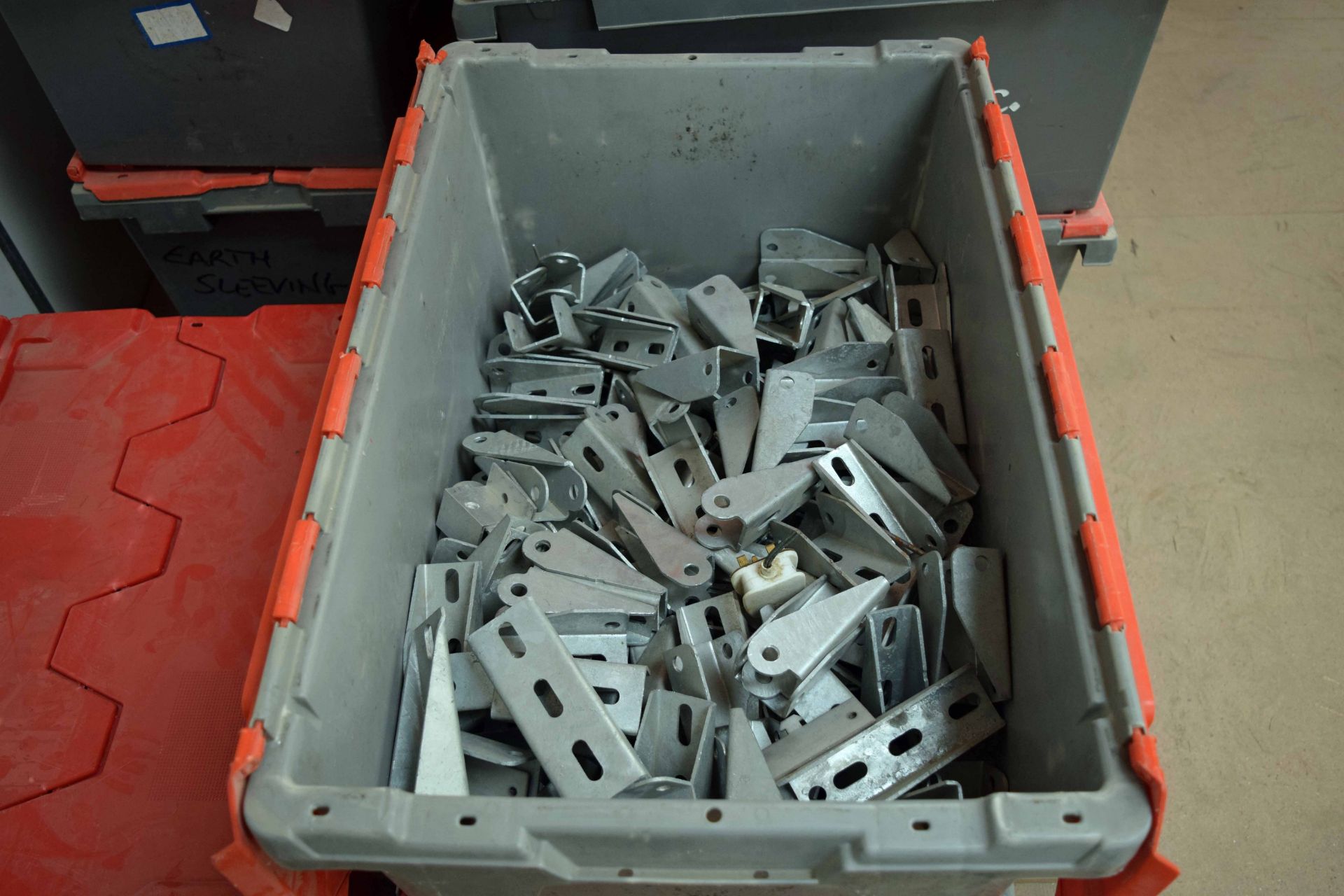 Four Tea Crates containing Mounting Brackets & Fixings for Solar Panel Erection (As Photographed) - Image 4 of 5