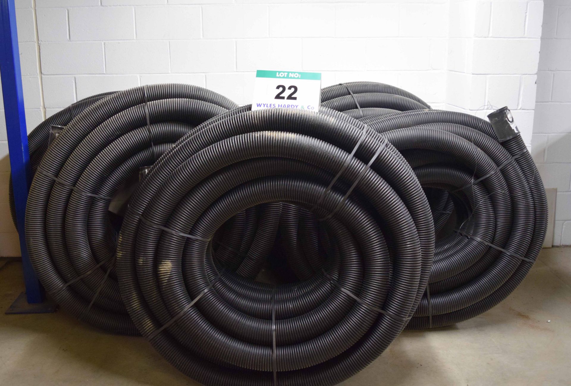 Five 50M Rolls of 110mm diameter KABUFLEX R UV Stable Flexible Polypipe