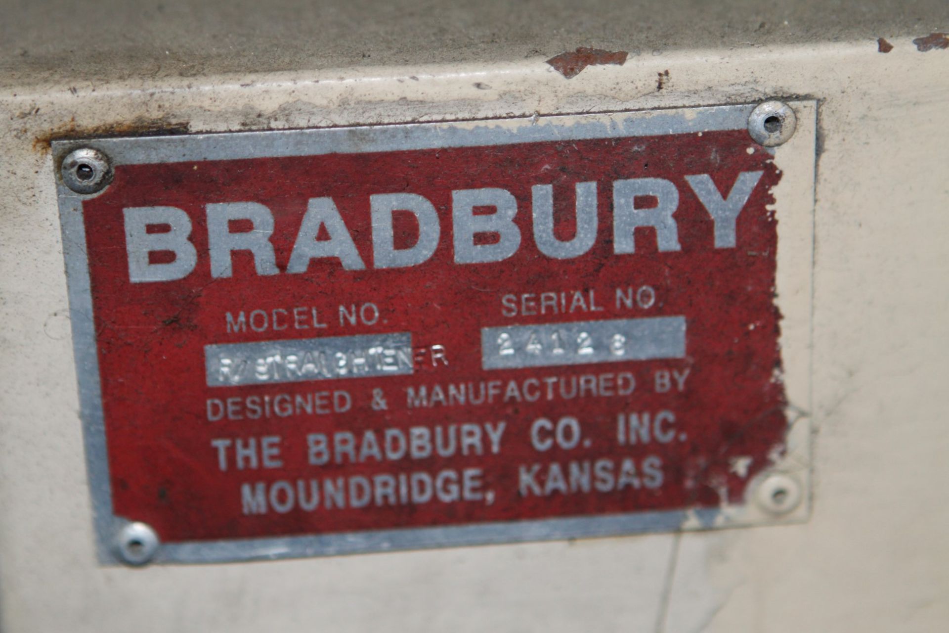 24" BRADBURY 7 ROLL STRAIGHTENER - Image 5 of 5