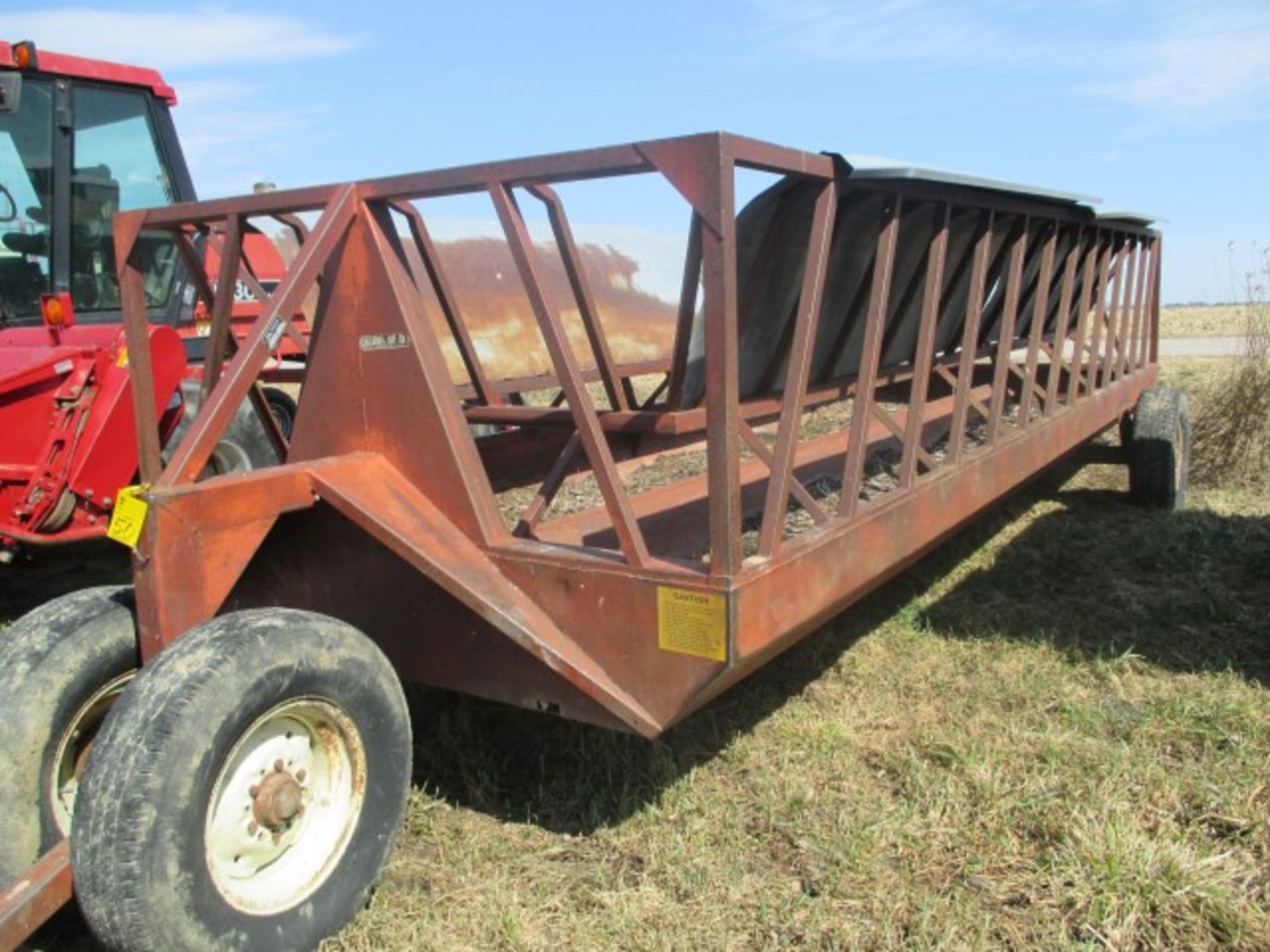 Notch 20' feeder wagon, SN:5314