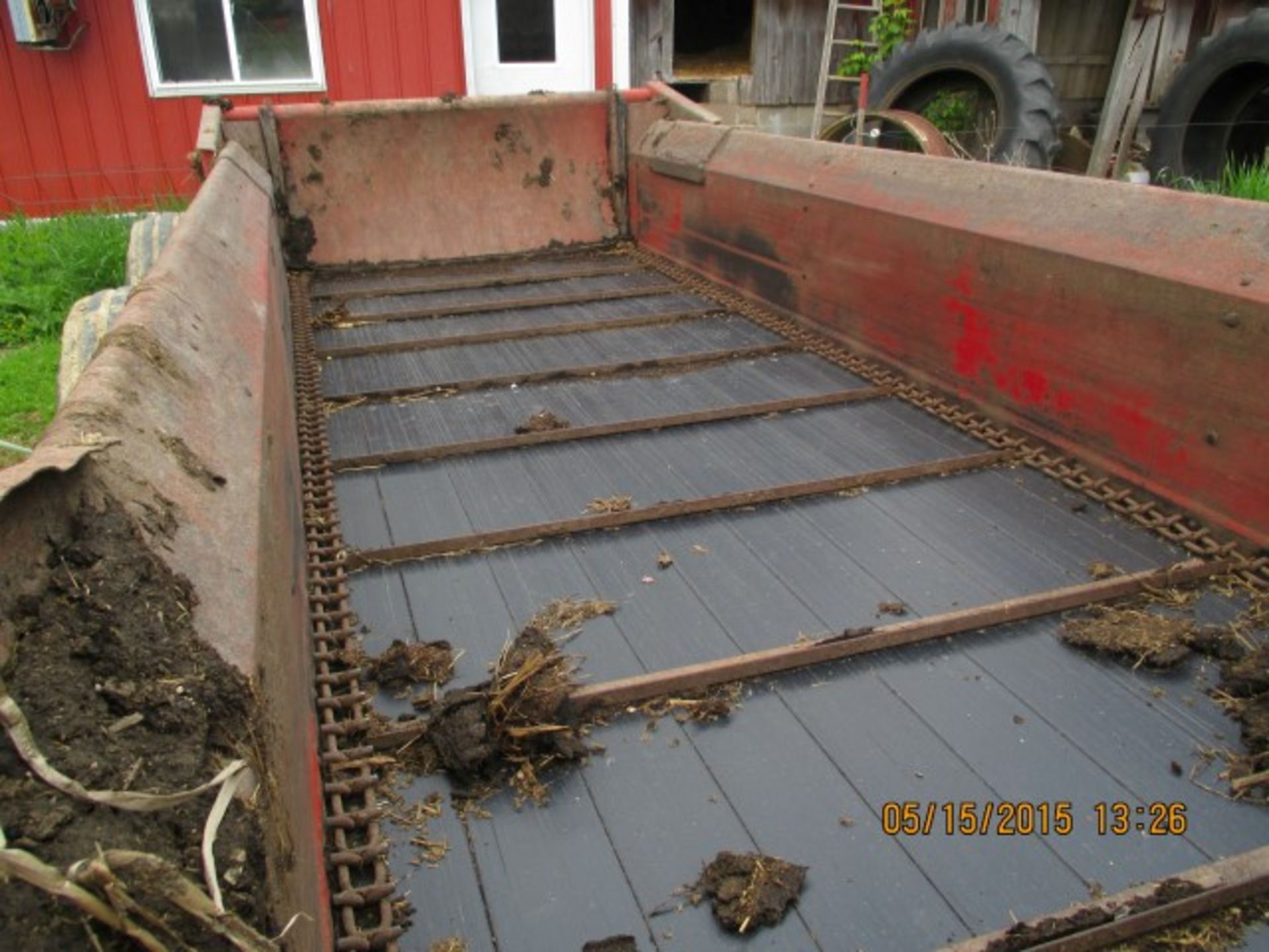 NH 185 tandem manure spreader, w/hyd gate, SN:215117 - Image 2 of 3