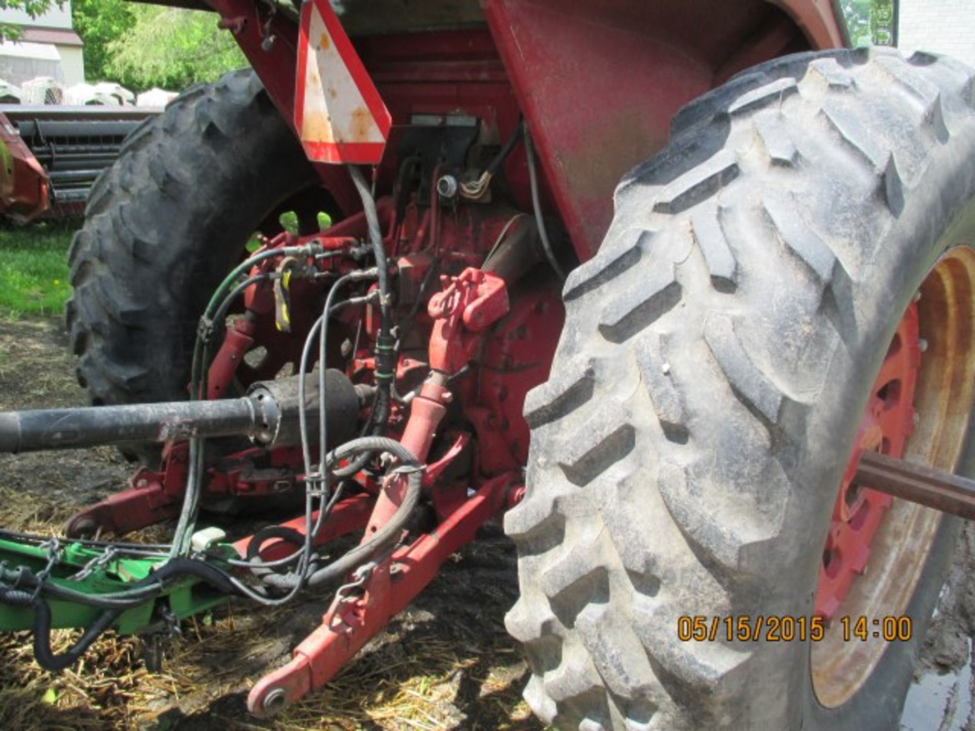 Farmall 1066, wf, cab, 3-pt, pto, 6349-hrs on meter, SN:2610176U053350, weak clutch, 18.4R38 - Image 3 of 3