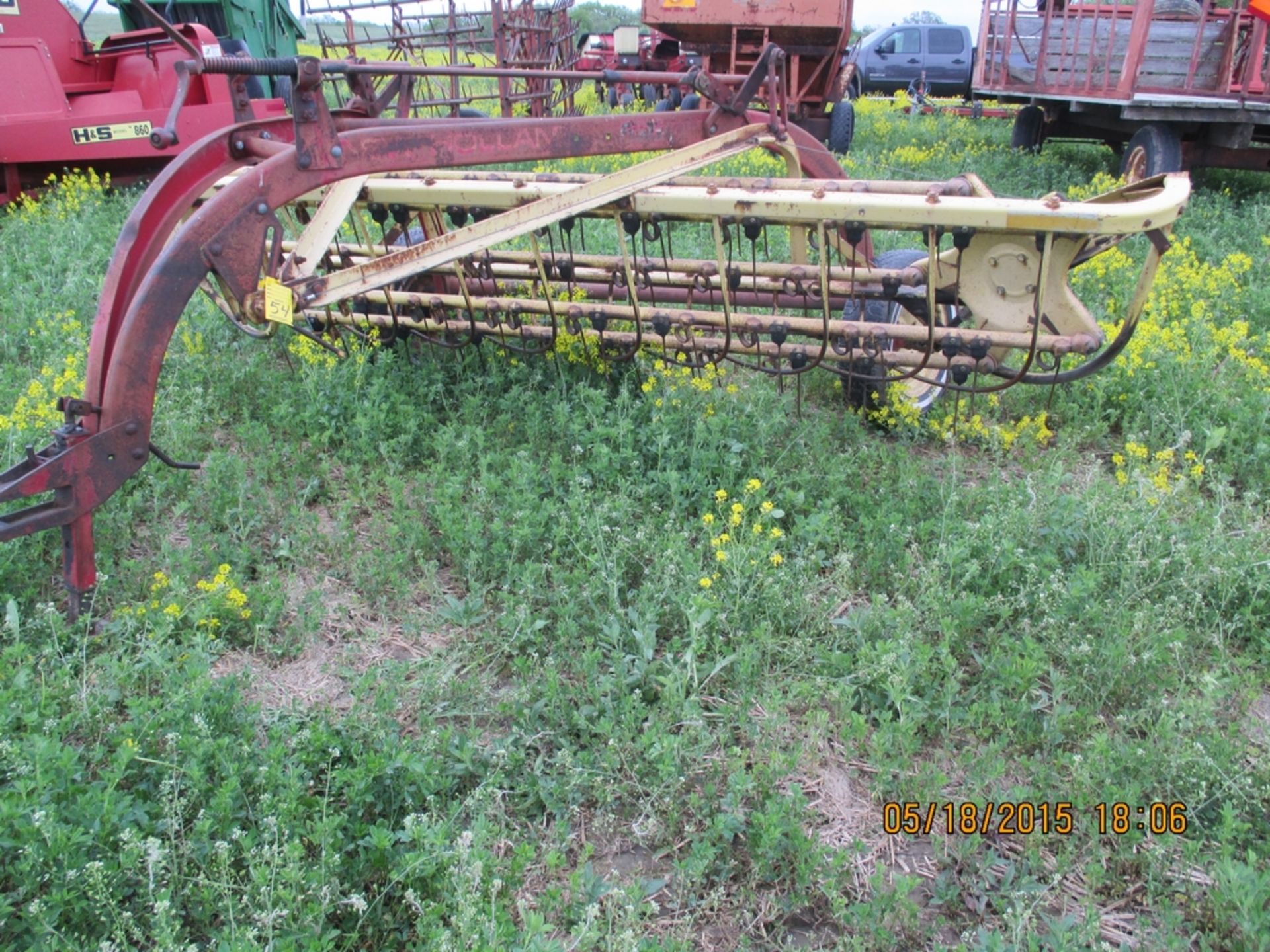 NH 256 hay rake, SN:217561 - Image 2 of 4