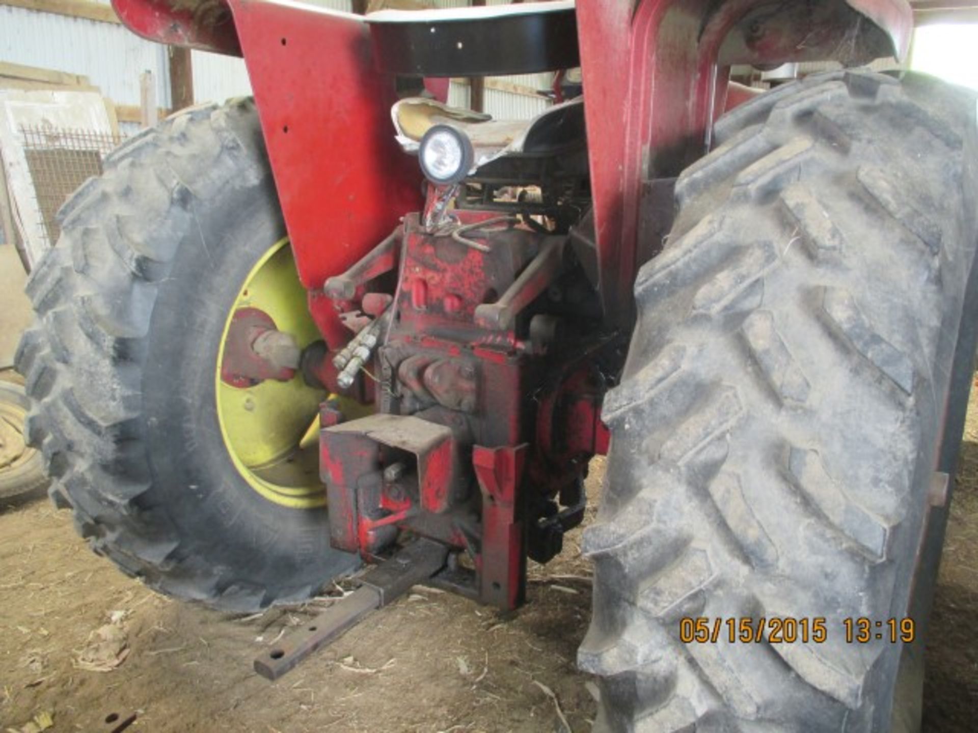 Farmall 656, wf, gas, 18.4R34 rear rubber, SN:22335 - Image 3 of 3