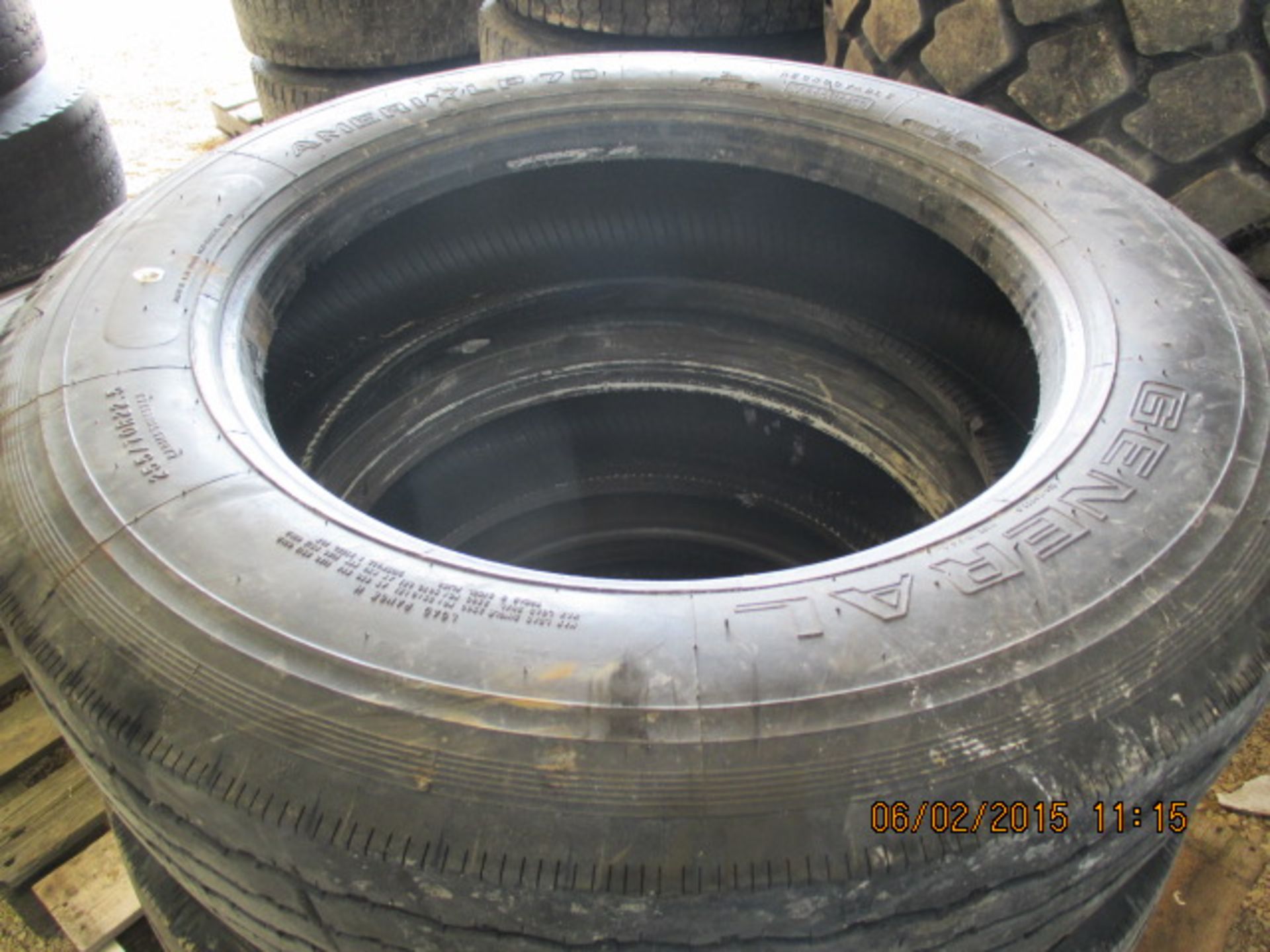 (4) 255/70R22.5 tires - Image 2 of 2