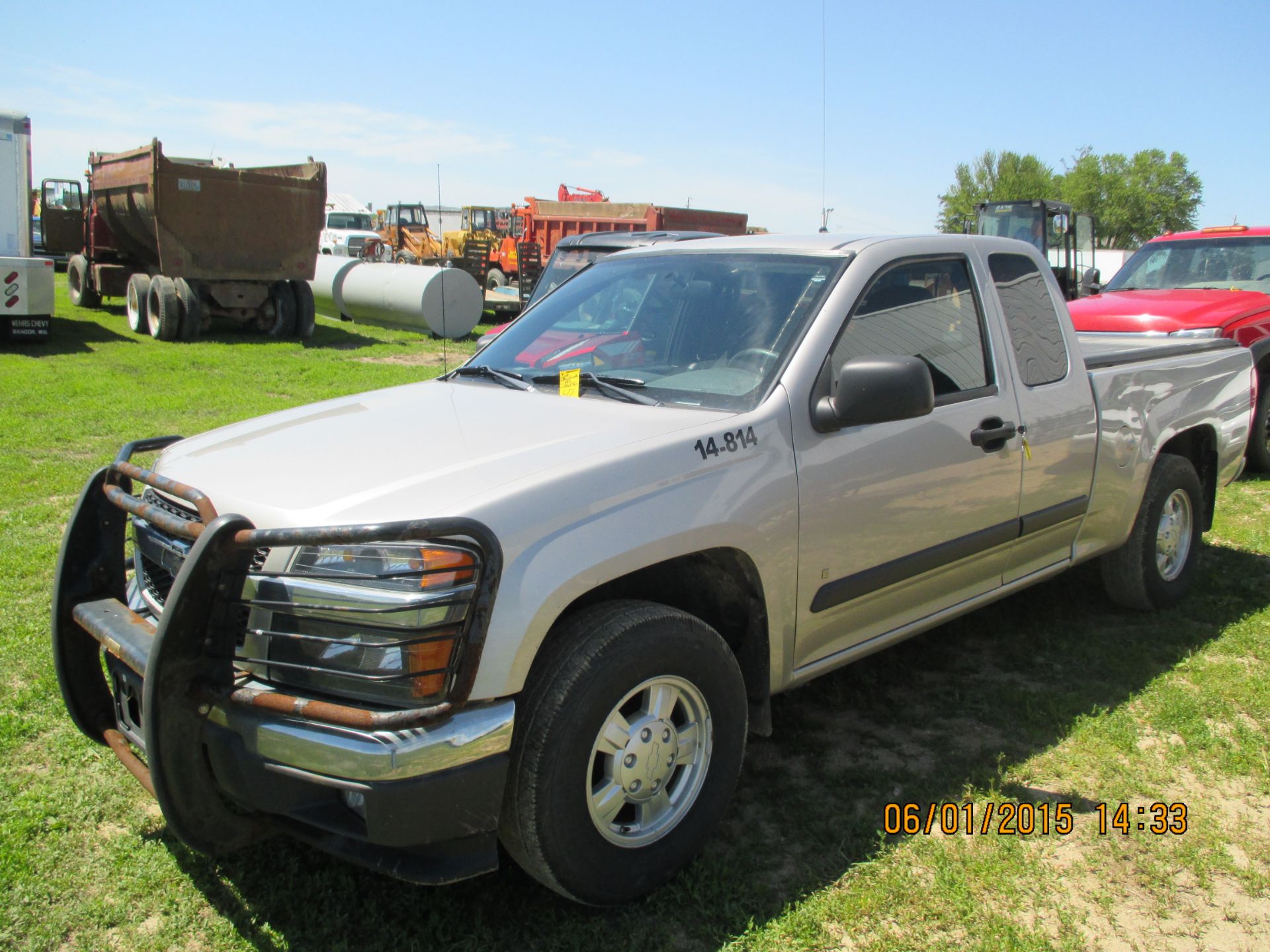 2008 Chev Colorado, ext cab, 4x2, 282,870 miles, VIN:1GCCS39E588210338