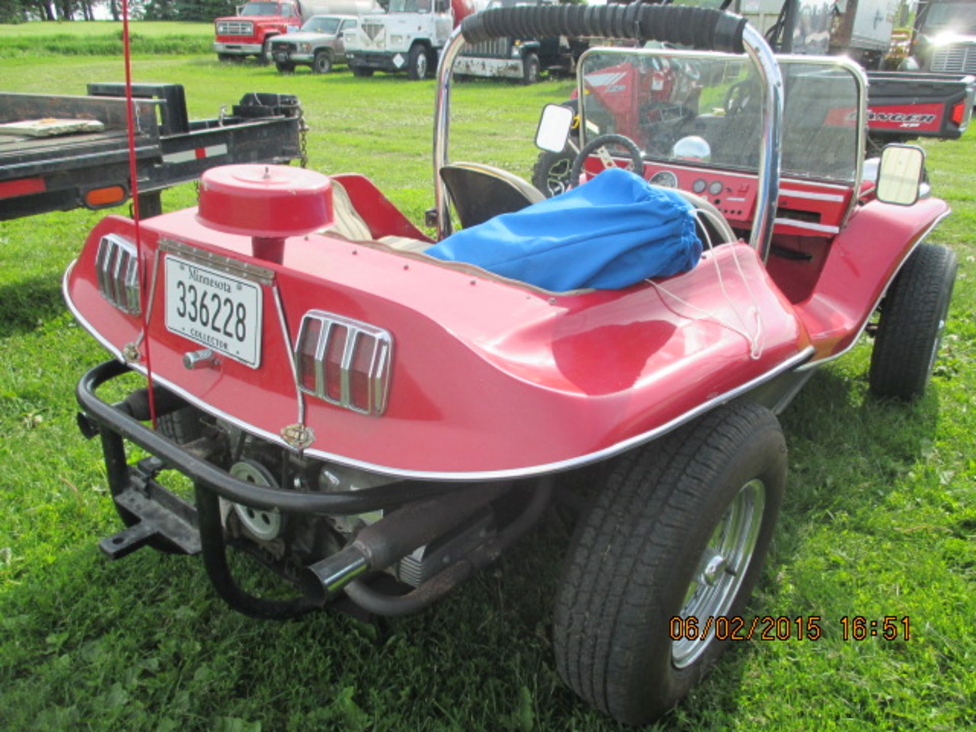 Dune Buggy w/canvas top & cover, runs/drives, has title, VIN:148191 - Image 2 of 3