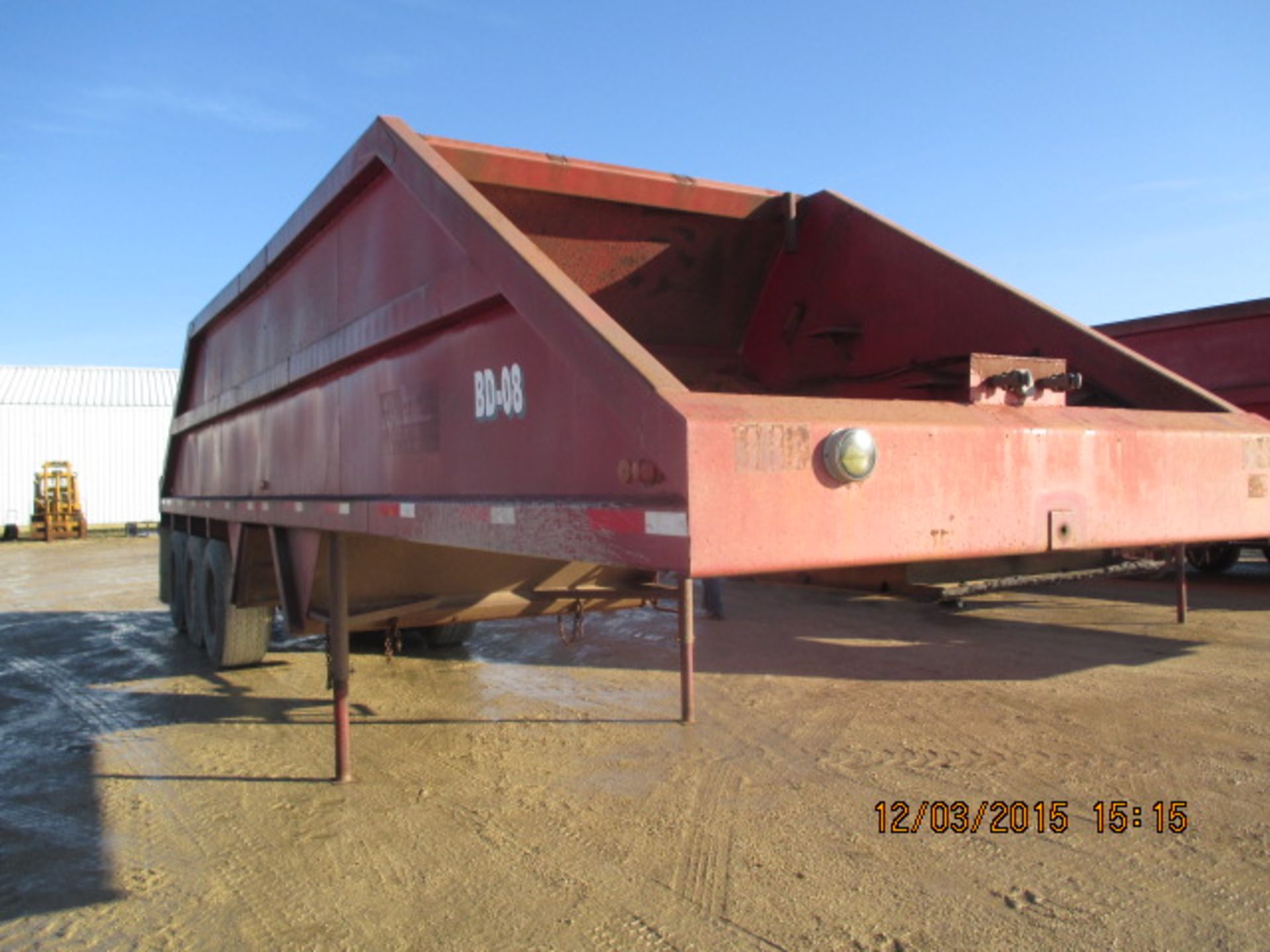 TITLE-Homemade tri-axle belly dump, VIN:HMDS834309R003175, unit BD-08 - Image 2 of 5