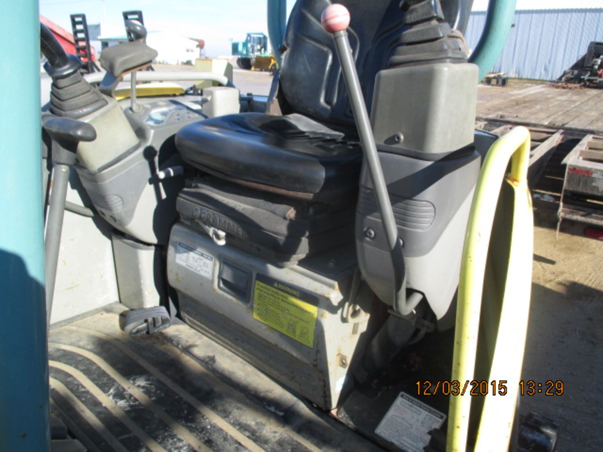 Yanmar Vio35, mini-excavator, open rops, 1,919-hrs (unverified), SN:25819B - Image 5 of 5