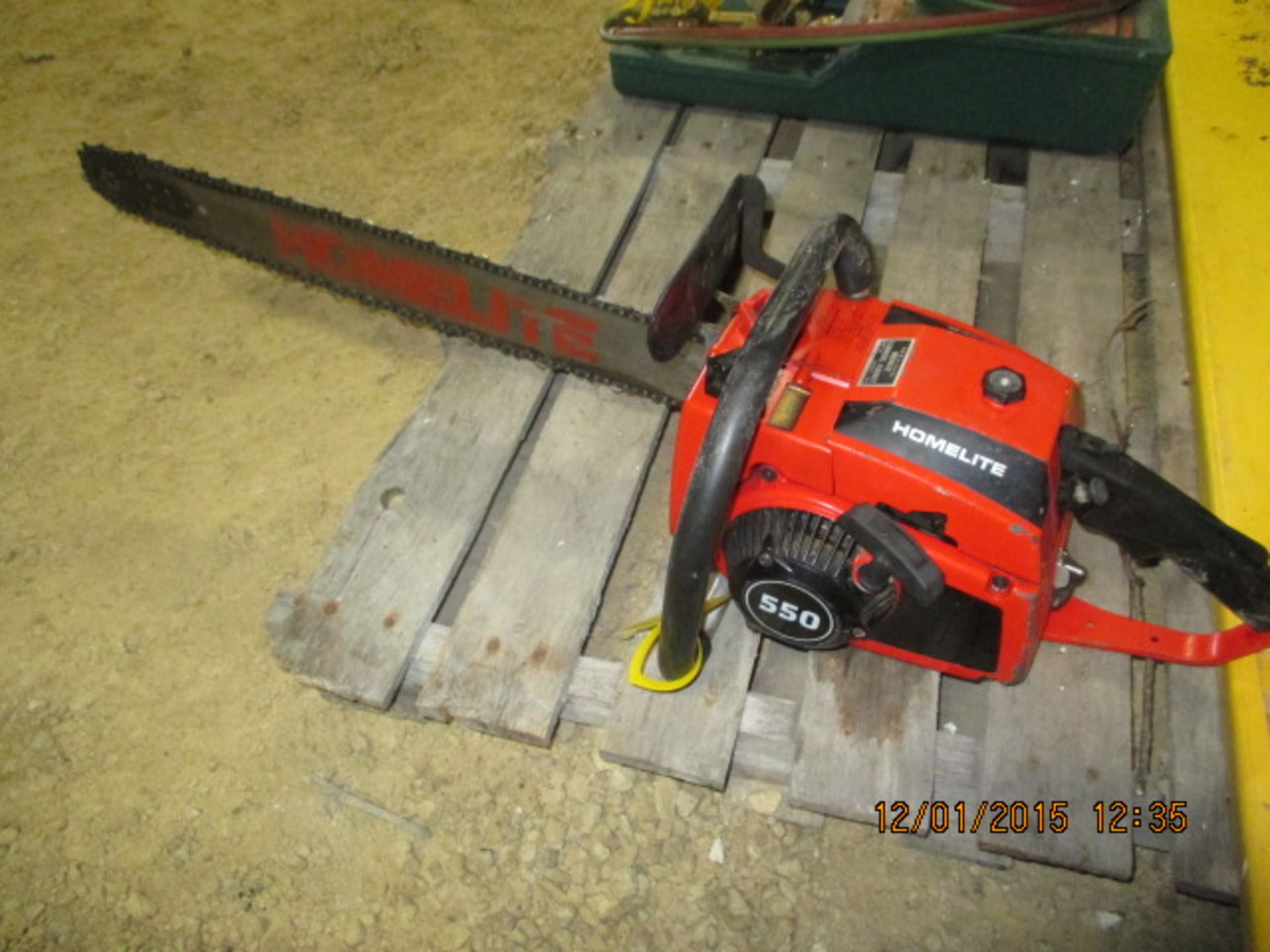 Homelite 550 chainsaw