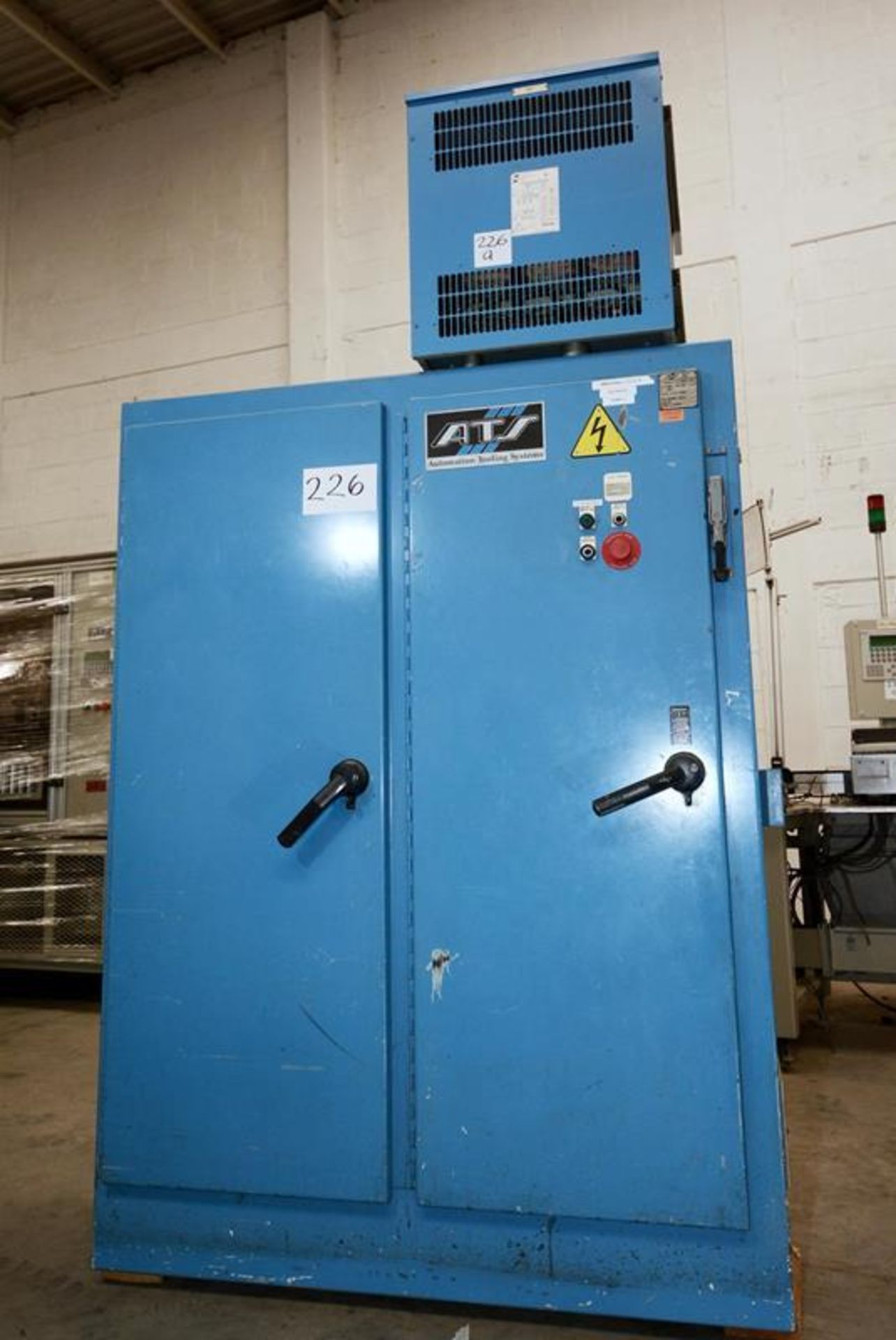 Equipment: Electrical panel. Brand: ATS. Model: A38693900. Year: N/A. Serial Number: N/A. ..
