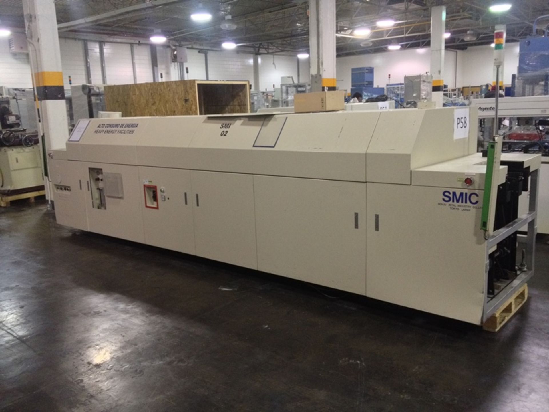 Electric Oven, to cure flow on PCB ares, Brand: SMIC, Model: SNR-725, Series: 1500316, Condition: - Image 2 of 21