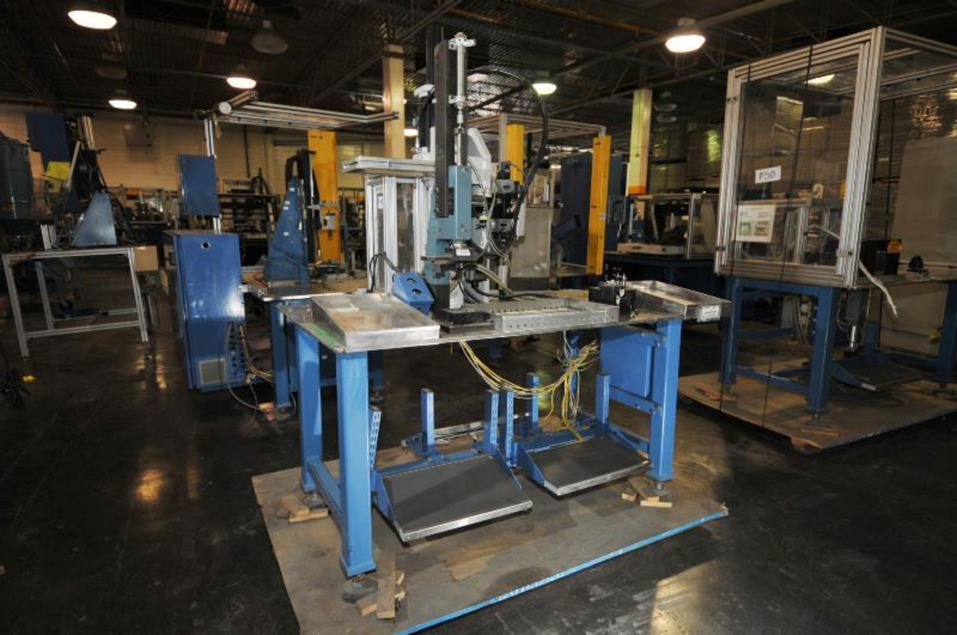 press with workstation, usage: assembly, brand: schmidt, condition: spare parts. Location: Cd. - Image 5 of 14