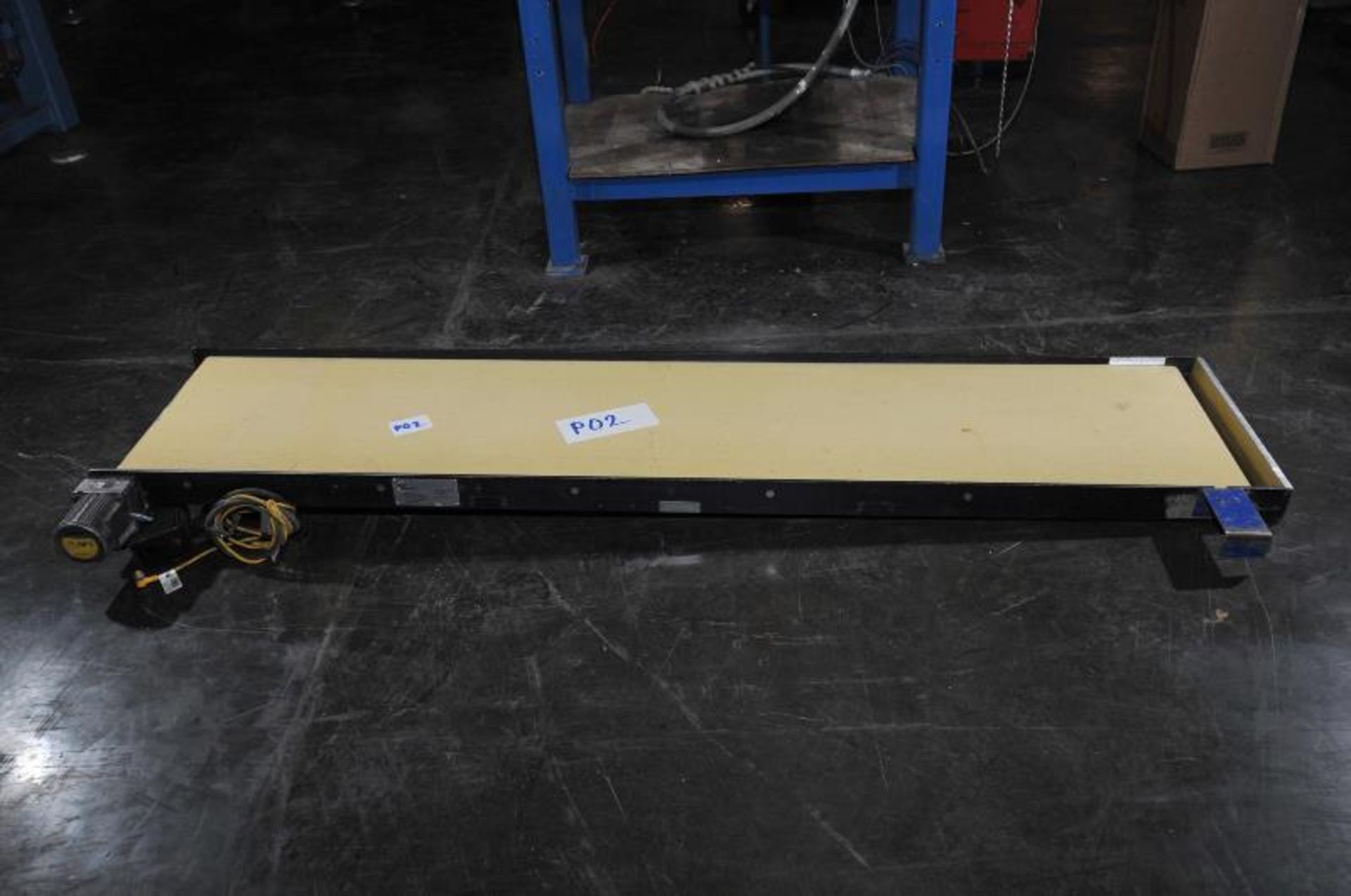 Conveyor simple 18" x 60", Brand: Parker model: n/a, serial num: n/a, usage: multiple, coments: with - Image 4 of 10