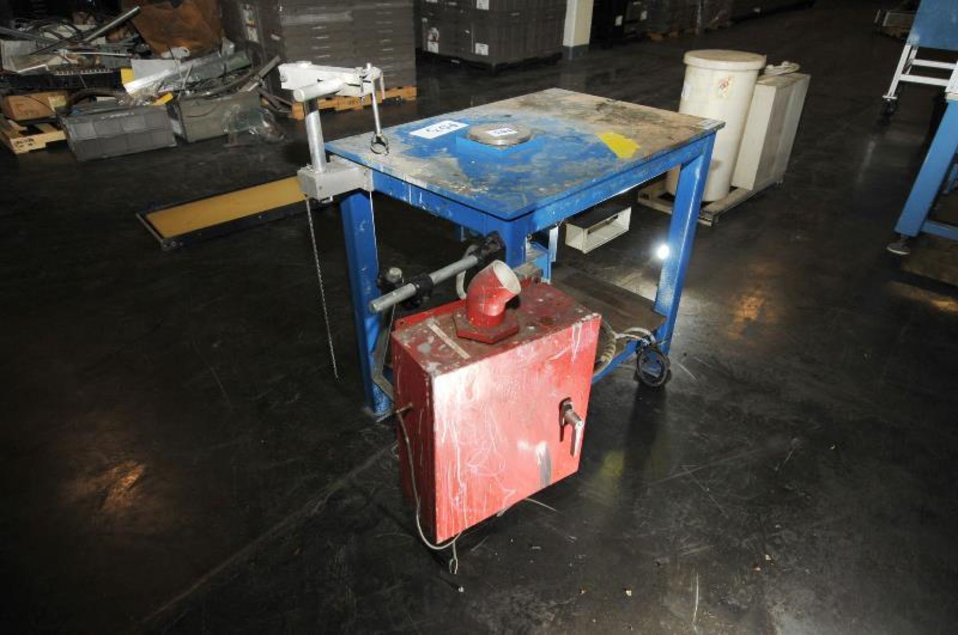 Workstation, usage: stamping, Brand Boston Gear, condition: spare parts. Location: Cd. Juarez or - Image 7 of 12