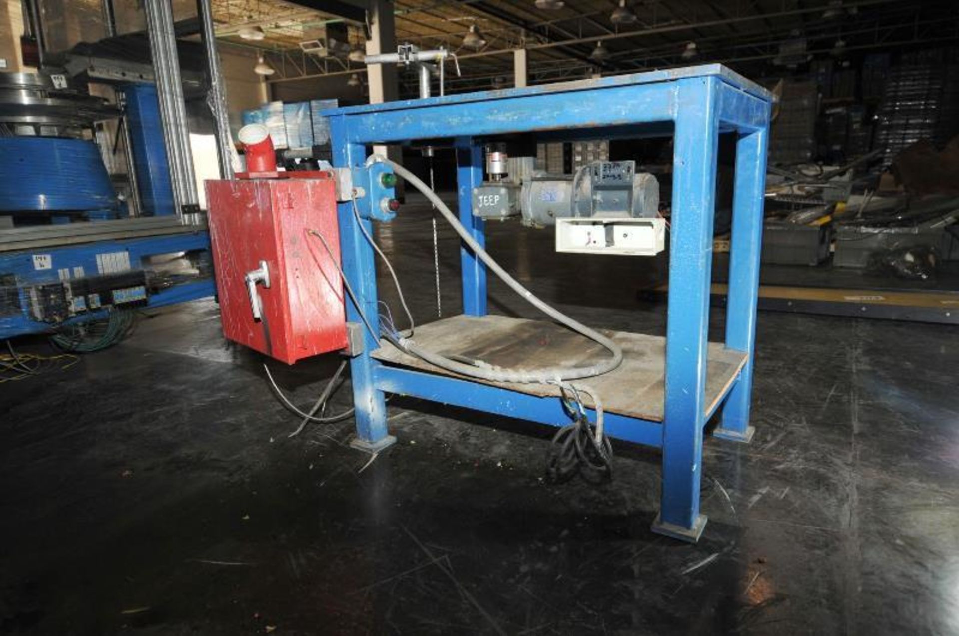 Workstation, usage: stamping, Brand Boston Gear, condition: spare parts. Location: Cd. Juarez or - Image 5 of 12