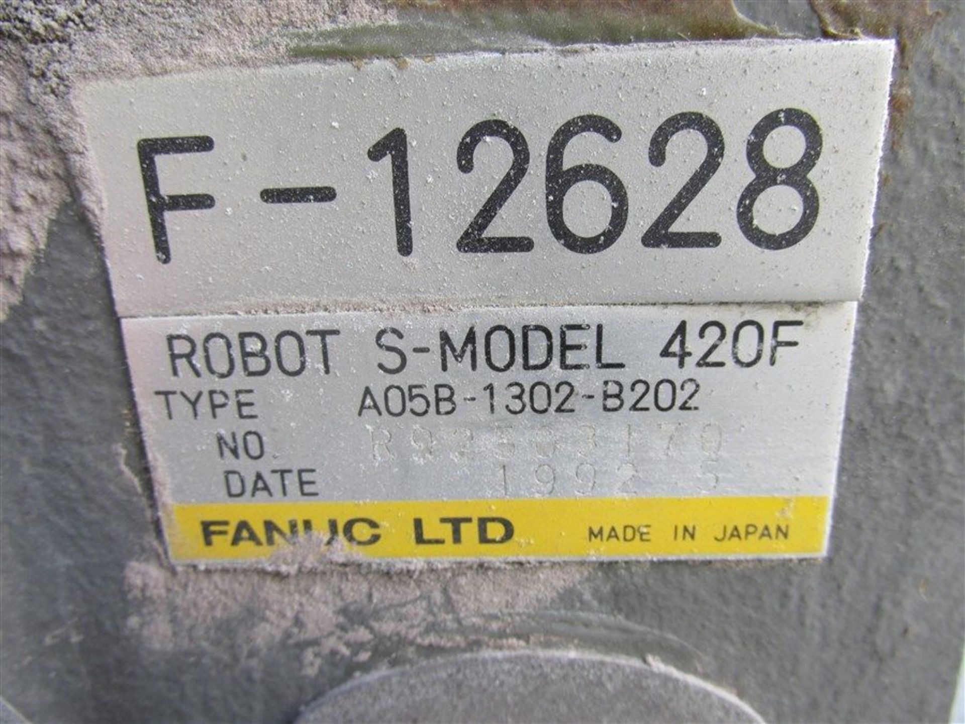 GM FANUC ROBOTICS S-420F A05B-1302-?B202 ROUTING DRILLING ROBOT + CONTROL R92503170 - Image 10 of 10