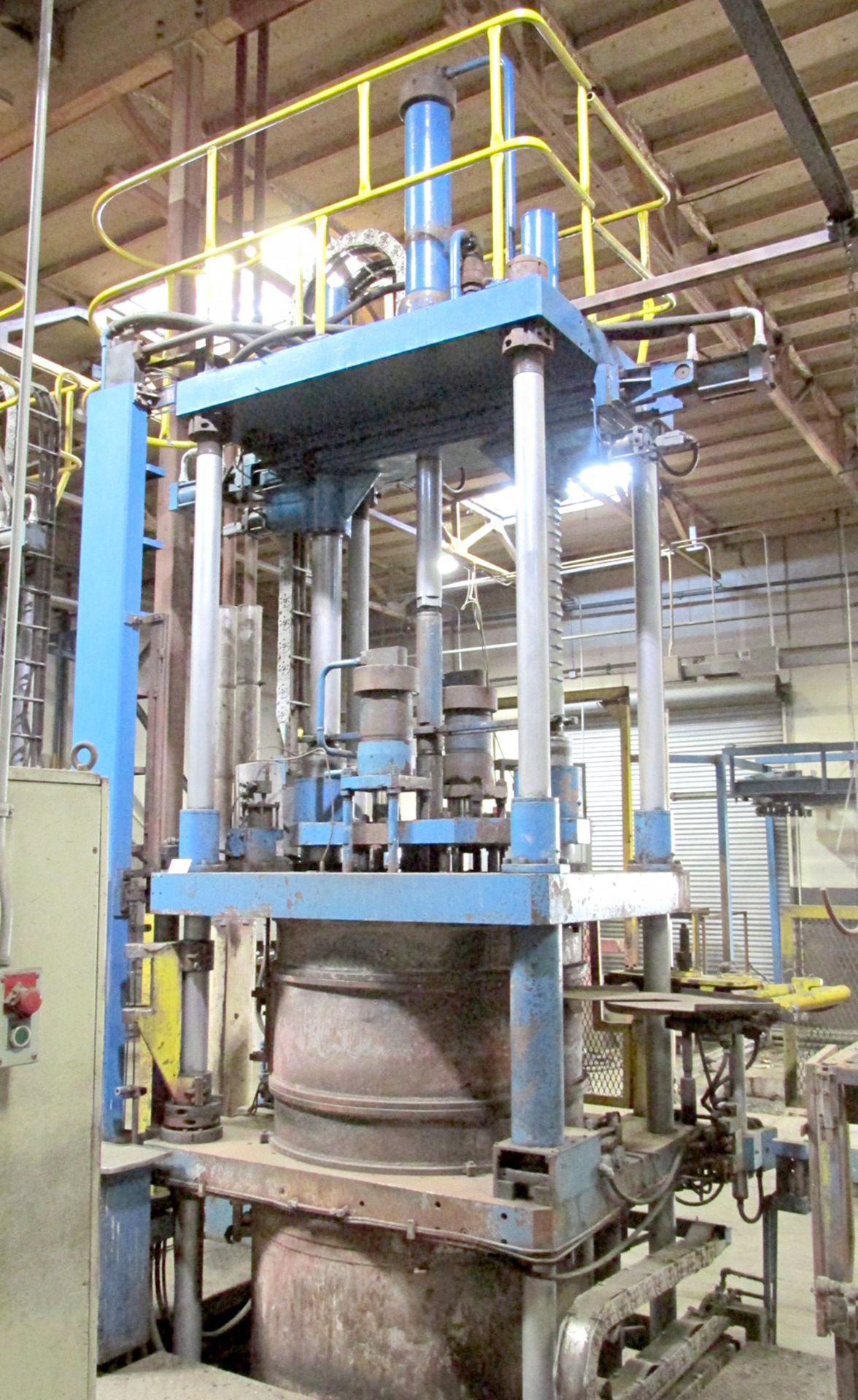 CPC INC 1101 THREE BEAM FOUR COLUMN 80 TON HYDRAULIC PRESS - Image 7 of 7