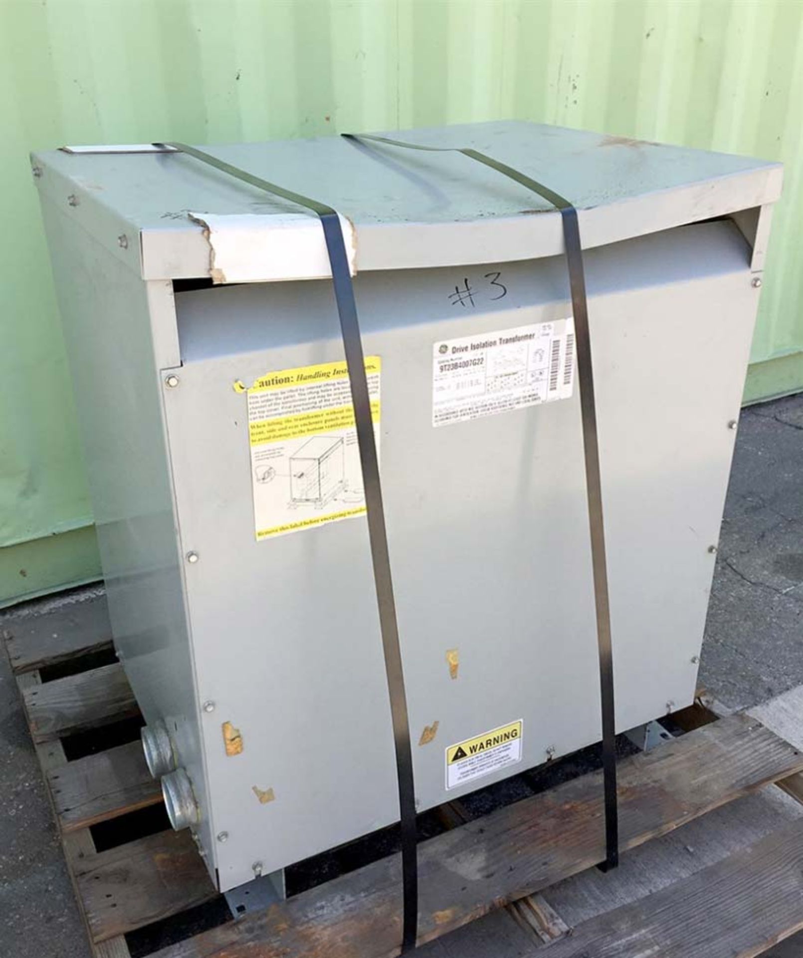 GE 75 KVA DRIVE ISOLATION TRANSFORMER 3 PHASE