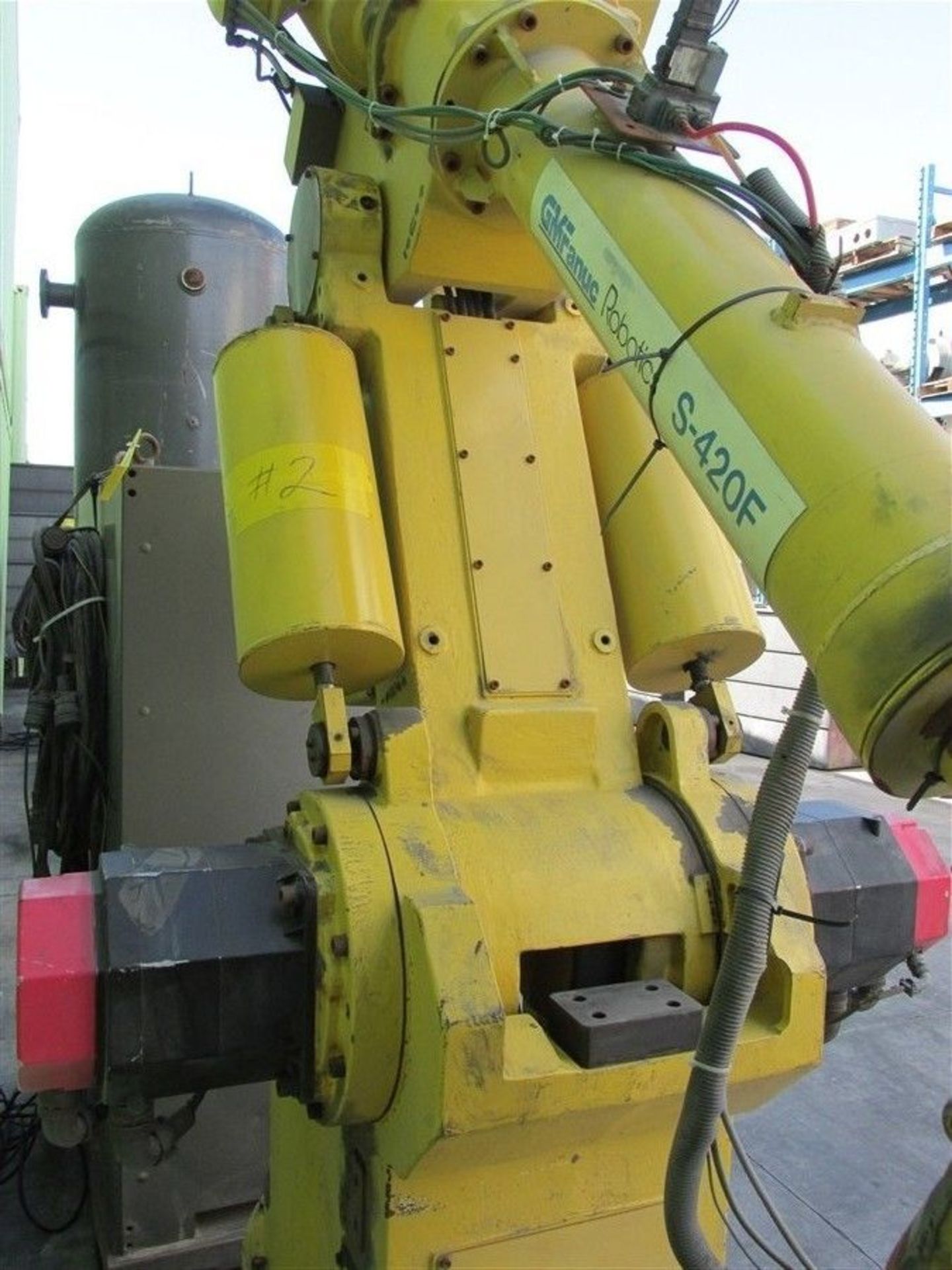 GM FANUC ROBOTICS S-420F A05B-1302-?B202 ROUTING DRILLING ROBOT + CONTROL R92503170 - Image 2 of 10