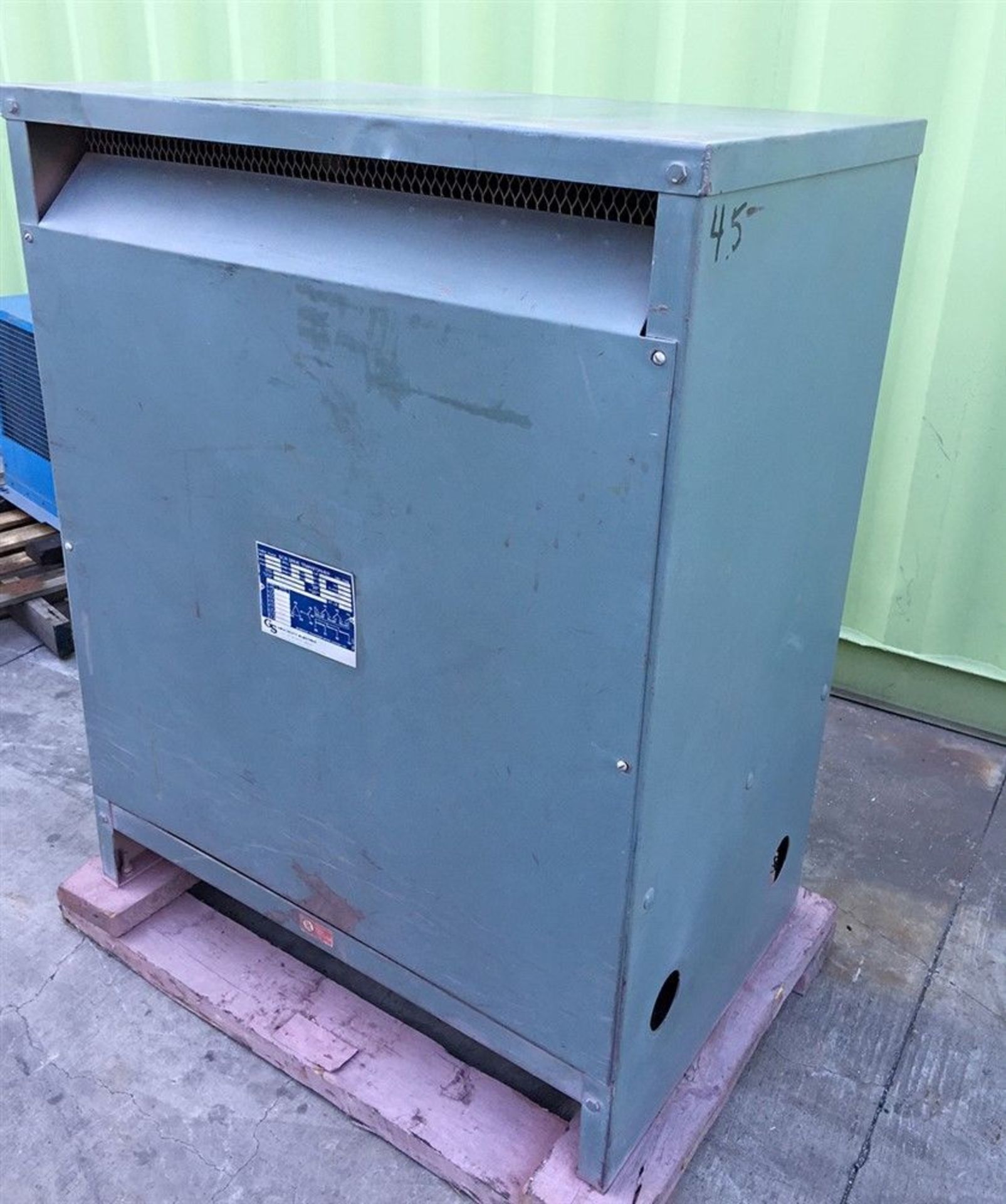 HEVI DUTY 175 KVA THREE PHASE SCR DRIVE TRANSFORMER DRY TYPE - Image 3 of 3