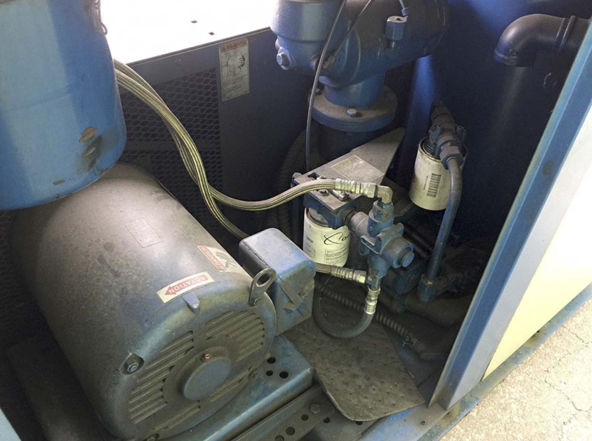 SCALES AIR COMPRESSOR CO 20 HP ROTARY VACUUM PUMP - Image 7 of 9