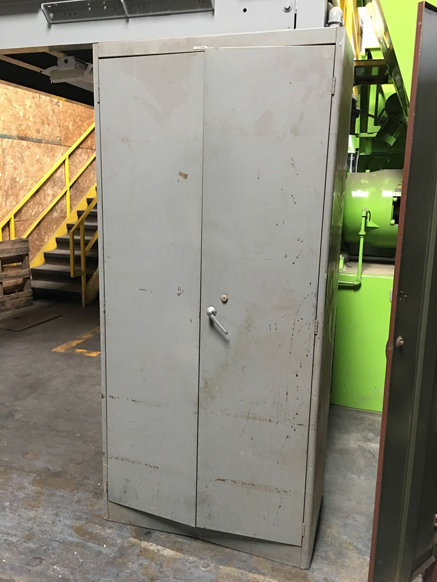 36" X 21" X 78 CABINET WITH CONTENTS