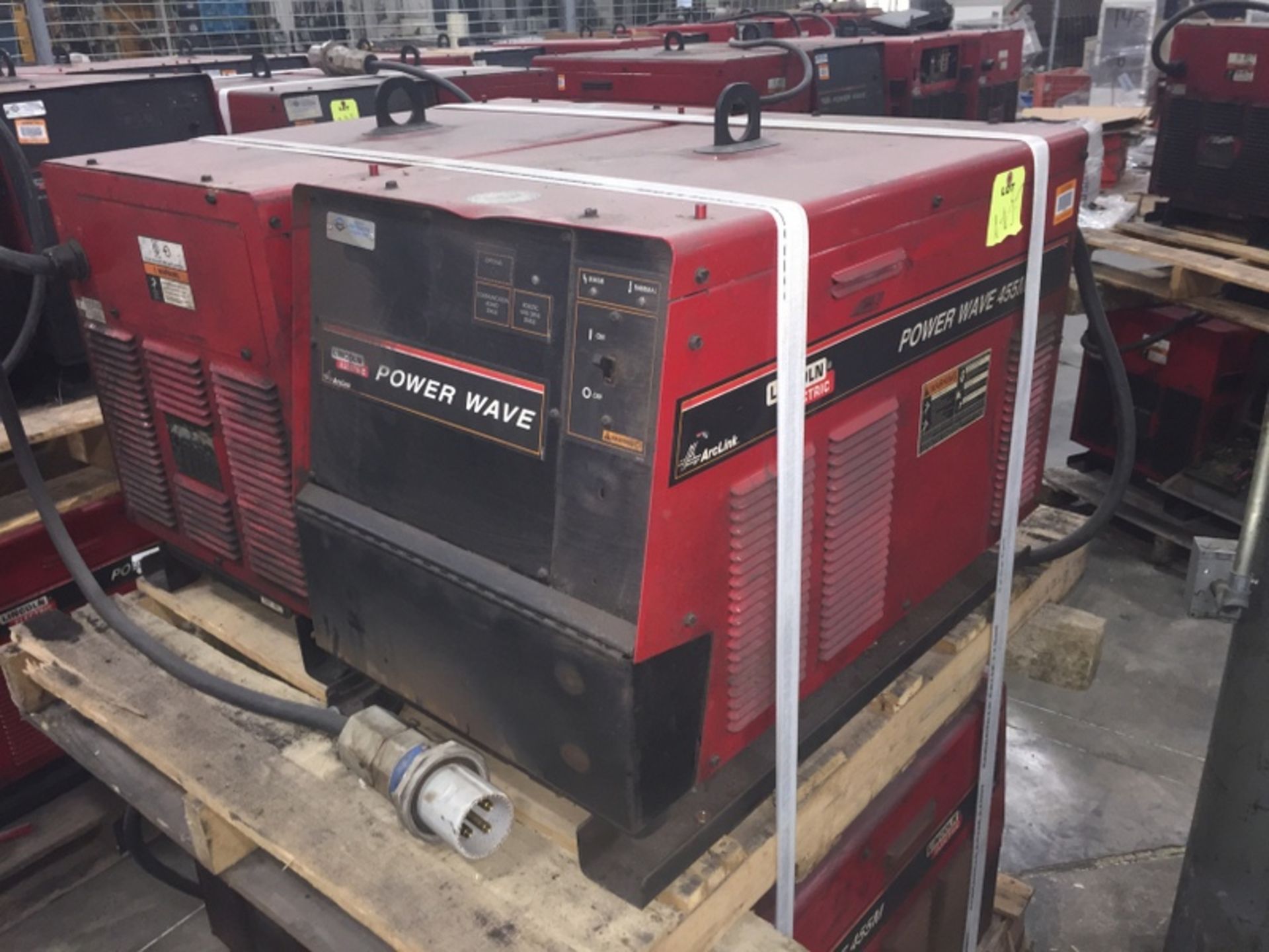 Lincoln Electric Power Wave 455M Robotic Arc Welder,  Constant Current, Constant Voltage, DC Output,