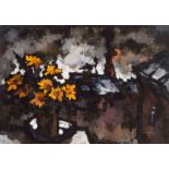 Oskar Yakovlevich Rabin (Moskou 1928) Цветы в городе (Flowers in the city) Monogrammed and dated