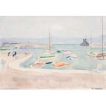 Jan Sluijters (Den Bosch 1881 - Amsterdam 1957) St. Tropez Signed l.l. and titled l.r. Watercolour