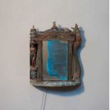 Marijke Gémessy (The Hague 1944) Untitled (1997) Glazed earthenware, painted wood, mirrored glass,