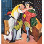 Richard Baumgart (New York City 1946) Verdi's Rigoletto Signed and dated '91 l.l. Oil on canvas,