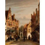 Petrus Gerardus Vertin (The Hague 1819 - 1893) Alkmaar Signed and dated 72 l.r. Oil on canvas, 62 x