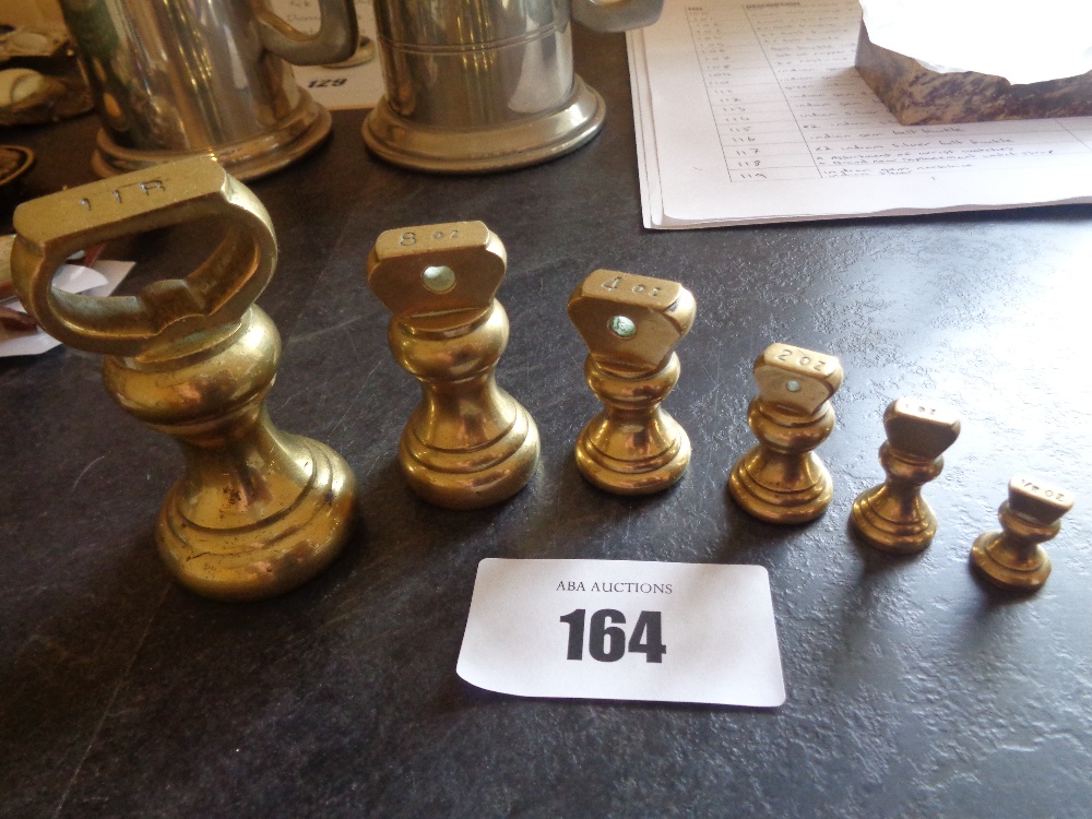 SOLID BRASS WEIGHTS