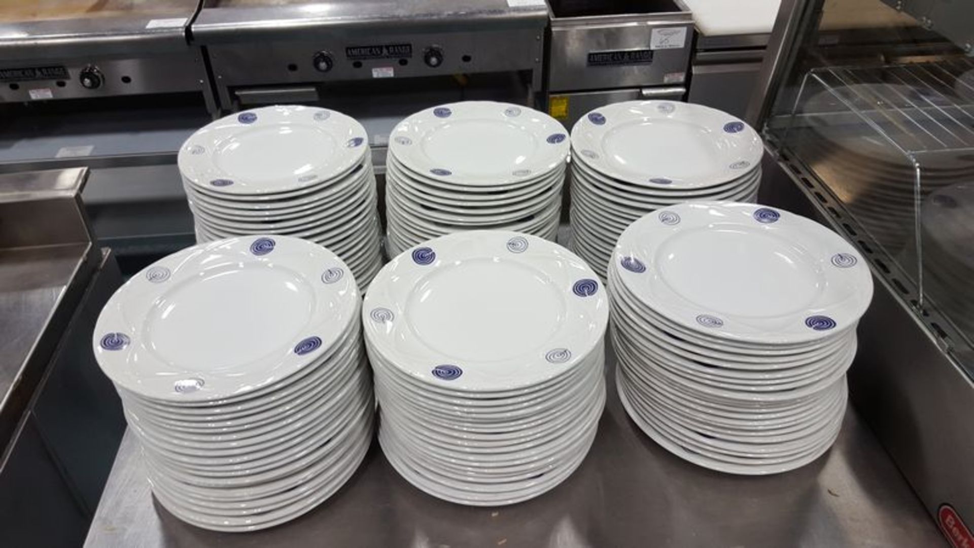 120  each -  10.5 inch new plates in original boxes